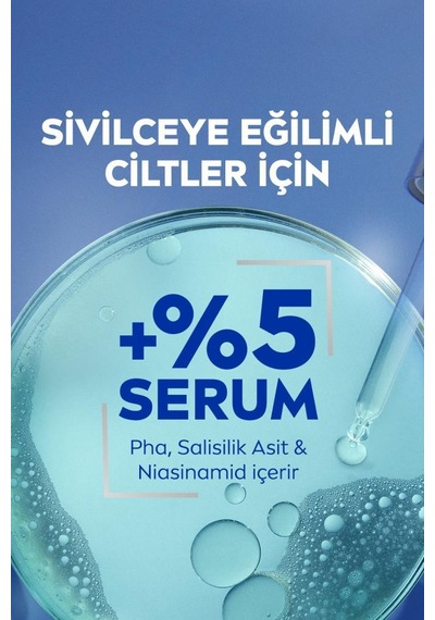 Micellar Makyaj Temizleme Suyu Derma Skin Clear 200 Ml,sivilce Karşıtı,niasinamid,salisilik Asit,pha