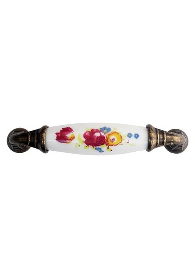 Klasik Silindir Kulp Antik 96 Mm Çr