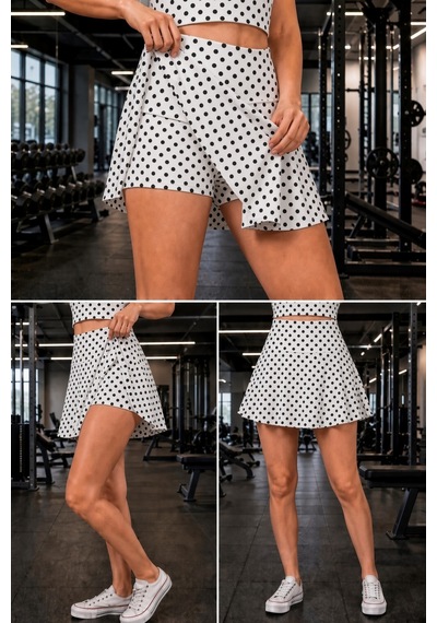 Sea Queen Kadın Büyük Beden Spor Günlük Tenis Şortlu Etek Yüksek Bel Toparlayıcı Deniz & Havuz Şortu Bikini Altı Beyaz Puantiyeli - 885236193 Beyaz Puantiyeli Sea Queen Kadın Büyük Beden Spor Günlük Tenis Şortlu Etek Yüksek Bel Toparlayıcı Deniz & Havuz Şortu Bikini Altı Beyaz Puantiyeli - 885236193 Beyaz Puantiyeli