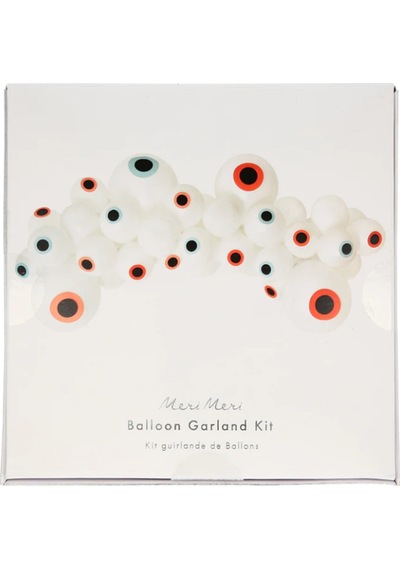 Meri Meri - Eyeball Balloon Garland - Göz Zincir Balon Seti Çok Renkli