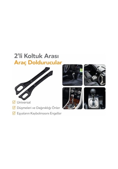 Araba Koltuk Arası Düşme Engelleyici Organizer, 2'li Set, Çok Fonksiyonlu Eşya Saklama Cebi, Siyah Renk Açık Kahverengi Araba Koltuk Arası Düşme Engelleyici Organizer, 2'li Set, Çok Fonksiyonlu Eşya Saklama Cebi, Siyah Renk Açık Kahverengi
