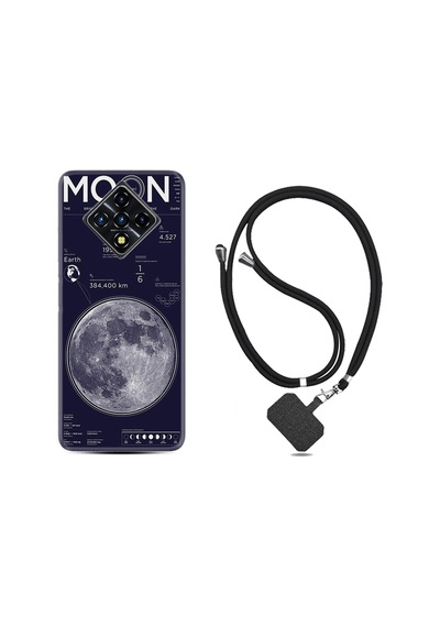 Infinix Zero 8 Kılıf Boyun Askılı Moon Info 1424