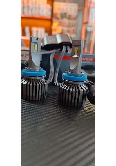 H11 Vrpro Silver 6000k-6500k Xenon Saf Beyaz Işık Ledvzenon 18000