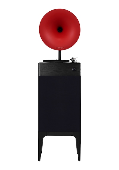 Fennessy İ5 Bluetooth Hoparlörlü 110w Hi-fi Retro Pikap Plakçalar Turntable, Siyah