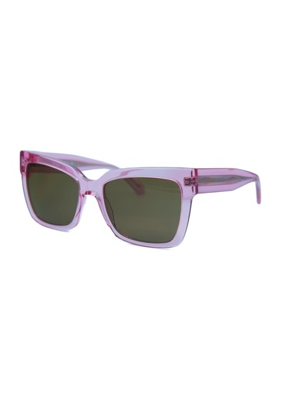 Calvin Klein Jeans Ckj 24606s 661 54 Unisex Dikdörtgen Şeffaf Pembe Kemik Güneş Gözlüğü