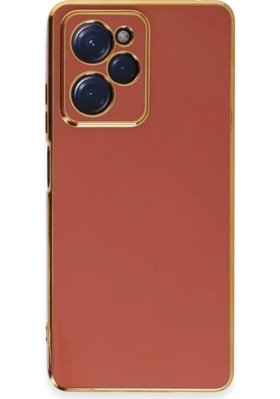 Mey İthalat Poco X5 Pro 5g Kılıf Volet Silikon - Kırmızı Kirmizi