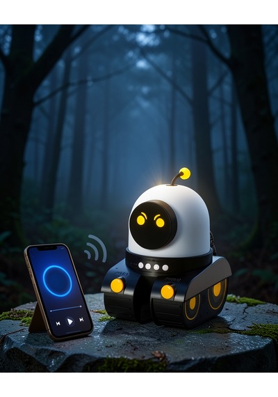 Otomatik Döner Slaytlı Üç Parlaklık Ayarlı Projektör Lamba Uczzzrobotprojektör-8 Çok Renkli