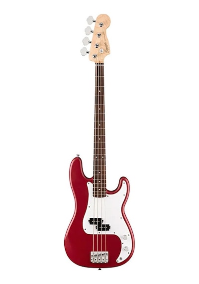 Squier 0379700554 Debut Precision Bass Gitar Dakota Red Laure
