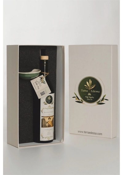 Terra Edessa Olio High Quality Olive Oil Erken Hasat Natürel Sızma Zeytinyağı - 750 Ml - Mezopotamya'nın Bereketli Lezzeti