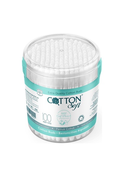 Cotton Soft Pamuklu Çubuk 100'lü