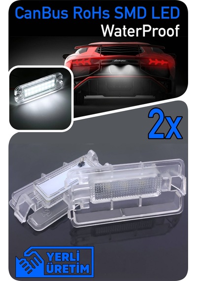 Seat Leon 1 2 1p 1m 1999-2012 Canbus Led Plaka Aydınlatma Ledi Lambası
