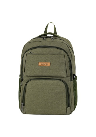Galb Leather Kanvas Kumas 4 Gozlu Laptop Bolmeli Gunluk Okul Ve Sirt Cantasi siyah