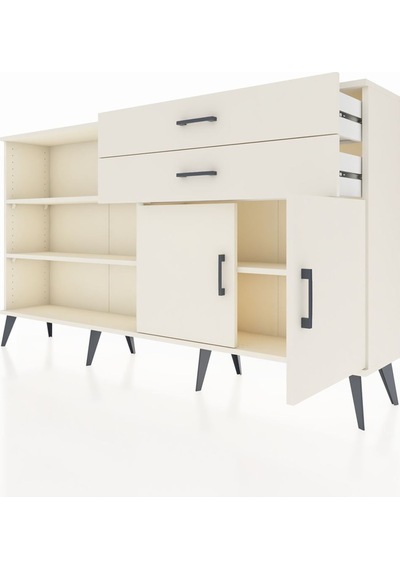 Arges Konsol 3 Raflı 2 Çekmeceli 2 Kapaklı 176x30x99 Aytaşı-aytaş Aytaşı-aytaşı Arges Konsol 3 Raflı 2 Çekmeceli 2 Kapaklı 176x30x99 Aytaşı-aytaş Aytaşı-aytaşı