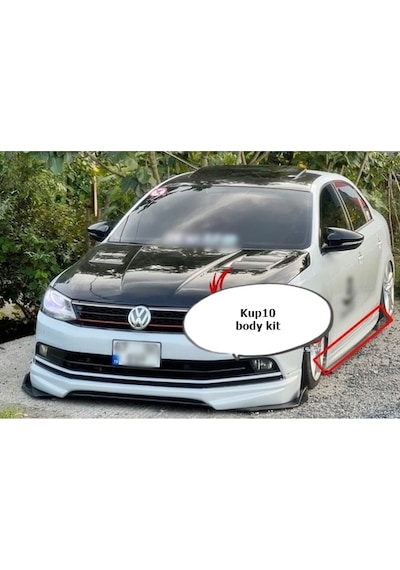 Vw Jetta Mk6 Aero Yan Marşpiyel Takımı - Plastik