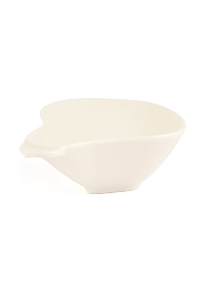Paçii Armut Şekilli Küçük Çerezlik - Beyaz - 8,5 Cm Renkli