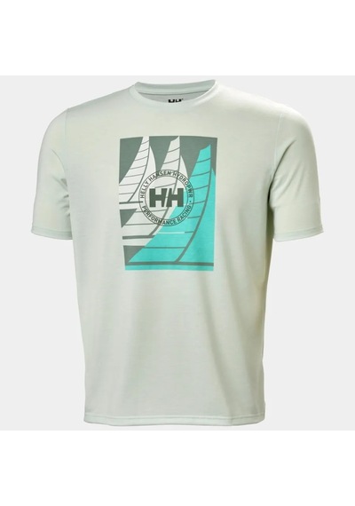 Helly Hansen Hp Race Sailing Erkek Tişört Hha.34419.hha.403 Yeşil - Koyu Yeşil