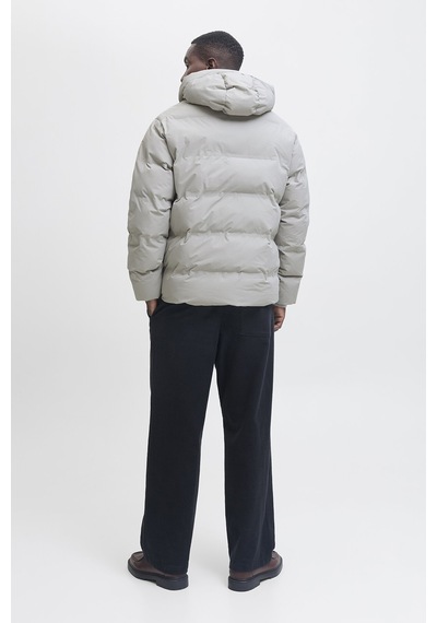 Jack & Jones Erkek Jjesoho Kapüşonlu Puffer Mont Siyah, Yüksek Kalite, Fermuarlı, Uzun Kollu, Kışl Gri Jack & Jones Erkek Jjesoho Kapüşonlu Puffer Mont Siyah, Yüksek Kalite, Fermuarlı, Uzun Kollu, Kışl Gri