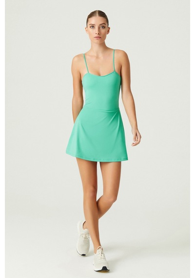 Los Ojos X Melodi Yeşil Tenis Elbisesi Spor Elbise Tennis Dress Yeşil Yeşil