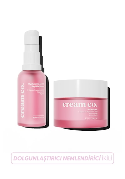 Cream Co. Cilt Tonu Eşitleyici Canlandırıcı Aydınlatıcı Dolgunlaştırıcı Nemlendirici Set