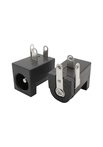 5.5mm X 2.1mm Dc Güç Soketi Plastik Dc005 Pcb Tip