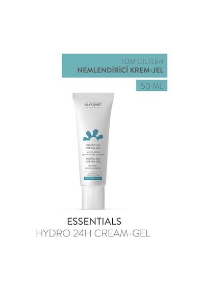 Babe Essentials Hydro 24H Cream-Gel 50ml - Ferahlatıcı Krem-jel Dokulu Nemlendirici Krem