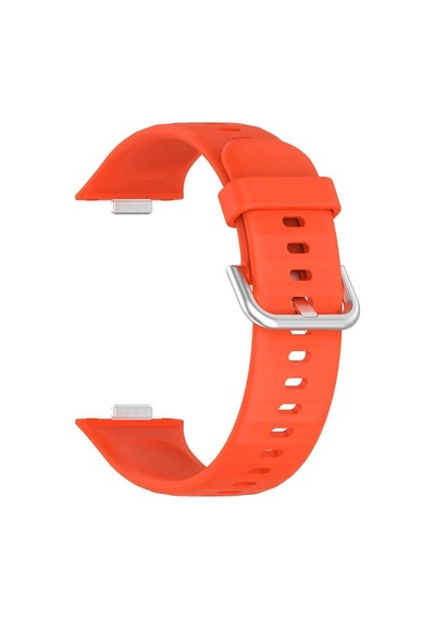 Watch Fit 3/4/4 Pro Ile Uyumlu Kordon Jel Silikon Tokalı Kayış Renk74