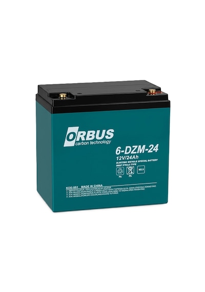 Orbus 12v 24 Ah Elektrikli Bisiklet Aküsü 5'li Set