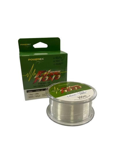 Powerex Pulse 300m. 0,37mm. 8.49kg. Carbon Monofilament Misina