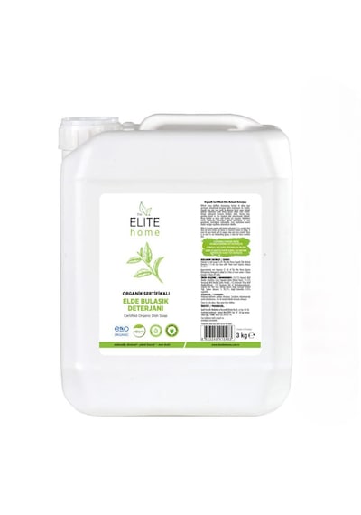 The Elite Home Kokusuz Organik ve Vegan Sertifikalı Elde Bulașık Deterjanı 3 KG