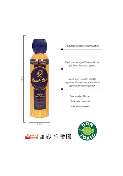 Beach Girl Body Mist 250 Ml