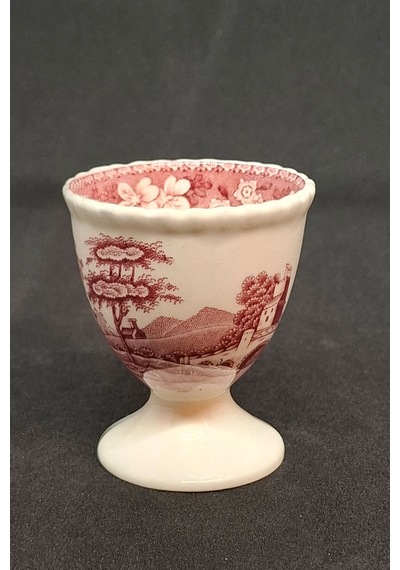 Pembe Copeland Tower Antika Yumurtalık 7x5 Cm 1 Adet