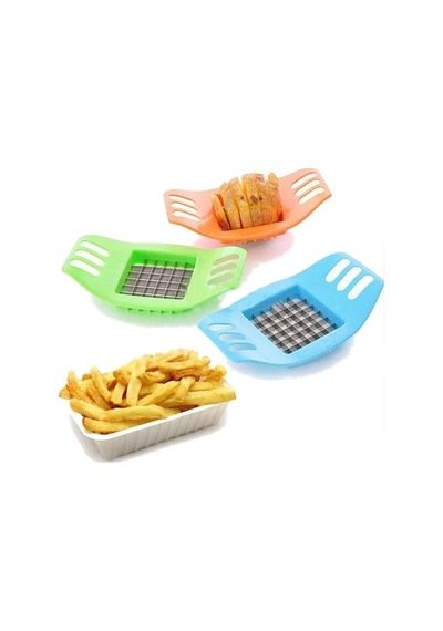 Patates Dilimleme Parmak Patates Doğrayıcı Dilimleyici Bıçak Karışık