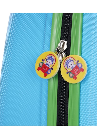 Tucklebery Renkli Ve Desenli Çocuk Valizi, Tucklebery Kids Hafif Ve Eğlenceli Valiz Mavi Açık Mavi