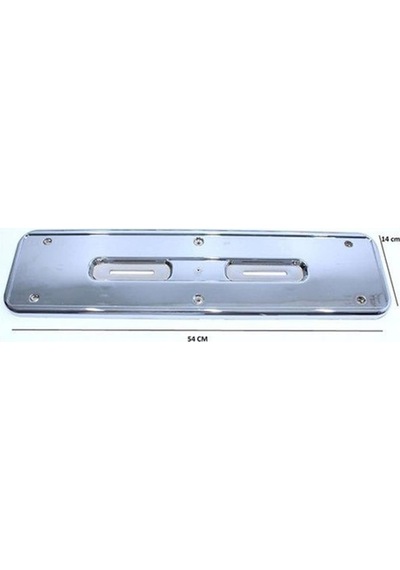 Hummer Krom Plakalık Nikel Plaka Altı Ön-Arka 490472885