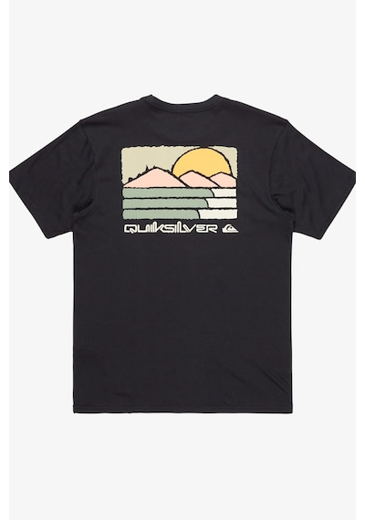 QUIKSILVER Quiksilver Evo Future İslands Erkek Tişört SIYAH