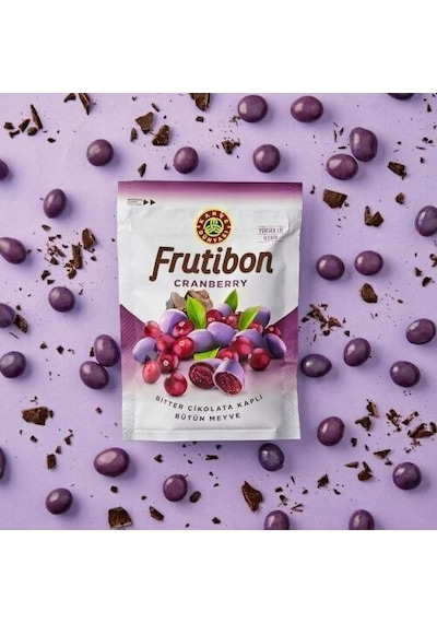 Kahve Dünyası Cranberry Frutibon Bitter Çikolata 12 x 50 G