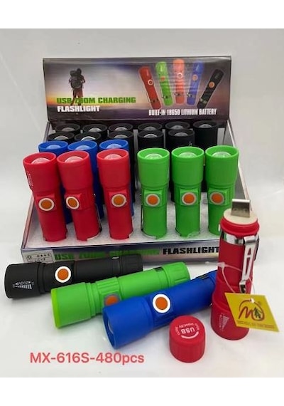 POWERMASTER MX-616S USBLİ ŞARJLI EL FENERİ