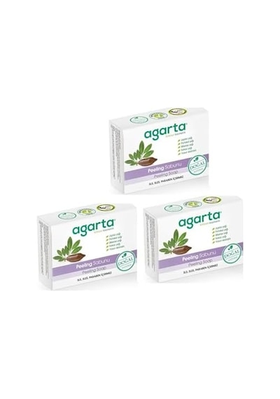 Doğal Peeling Sabunu 150 Gr X 3 Adet Acı Badem