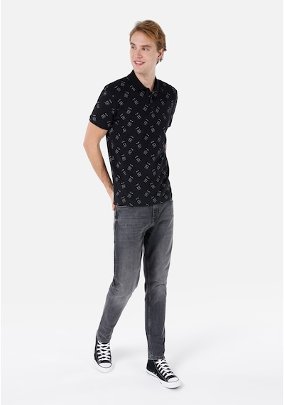 Colin's Colins Regular Fit Polo Yaka Baskılı Erkek Siyah Kısa Kol Tişört Cl1066737 Q1.v1 Blk Siyah Colin's Colins Regular Fit Polo Yaka Baskılı Erkek Siyah Kısa Kol Tişört Cl1066737 Q1.v1 Blk Siyah