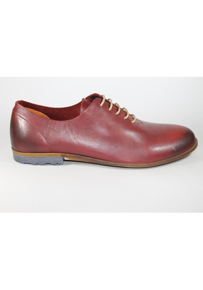 Freefoot 541 Bordo Deri Erkek Ayakkabı 001