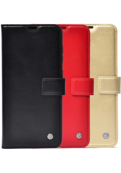 Realme C3 Kilif Standli Cüzdanli Kapakli Kopçali Kalite Kilif 445889530