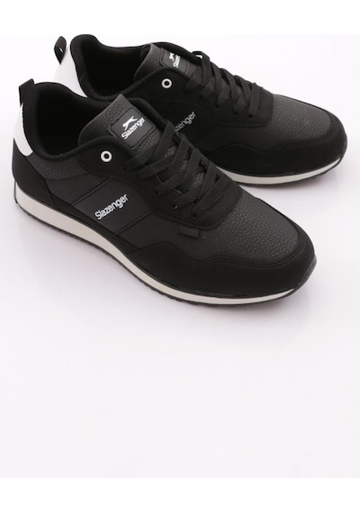 Slazenger Sa25le036 Offense Erkek Spor Ayakkabı Siyah Beyaz