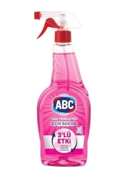 Abc Deterjan Cam Temizleyici Çiçek Bahçesi 500 Ml 1000'li Set