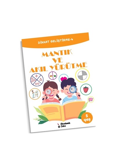 Akademik Zeka 5 Yaş Dikkat Geliştime Seti