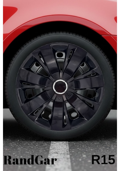 Hyundai İx20 15 İnç Jant Kapağı 4 Adet Siyah S113 Rand