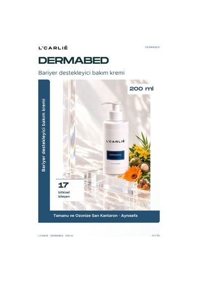 L'carlıe Dermabed Bariyer Ve Koruyucu Bakım Kremi Vücut 200 Ml