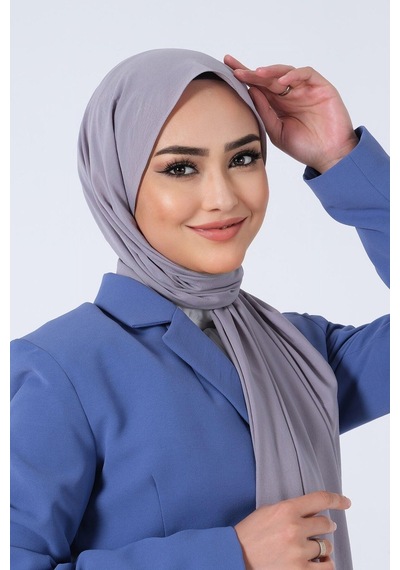 Harem Scarf Asya Şal - Koyu Gri - Koyu Gri