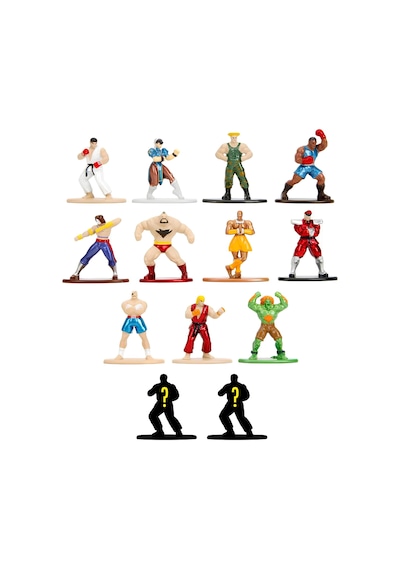 Jada Street Fighter Nano Koleksiyon Figürler Sürpriz Paket