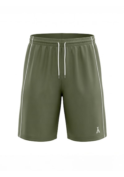 Orendahill Erkek Spor Şort Hızlı Kuruyan Esnek Regular Fit Trim Biyeli Activewear Haki