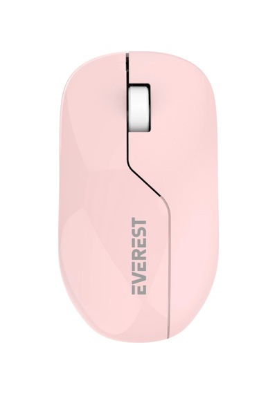 Everest Smw-973, Pembe, Usb Nano 2,4g Kablosuz, 1200dpi, Optik, 4 Tuşlu, Mouse Diğer